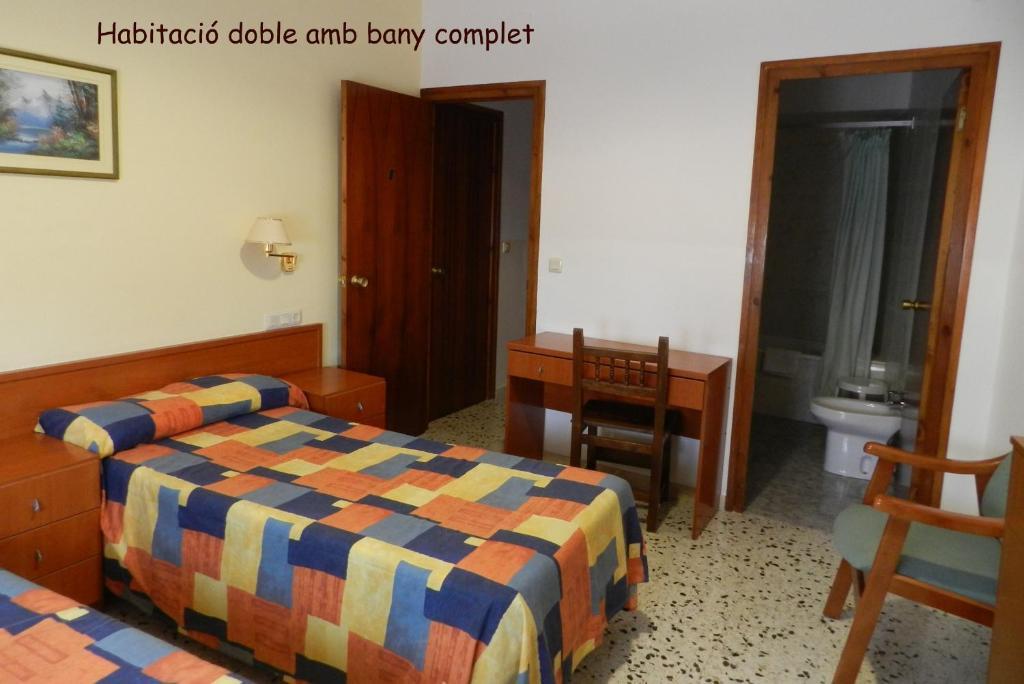 Hotel Cal Feliuet à Passanant i Belltall Chambre photo